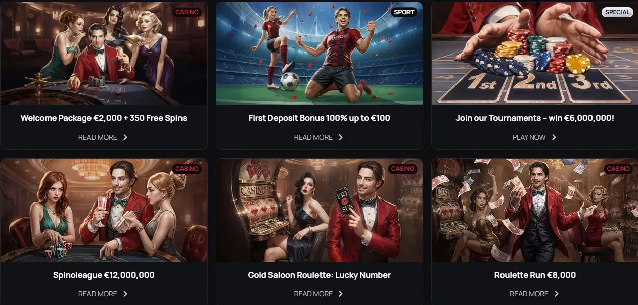 Casinova Casino &mdash; Unternehmens&uuml;bersicht